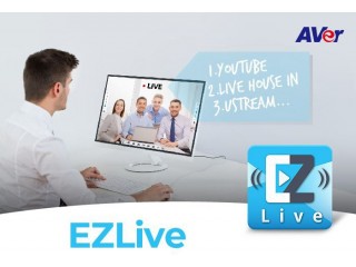 Компания AVer выпустила на рынок новый программный продукт EZLive для конференц-камер AVer. 